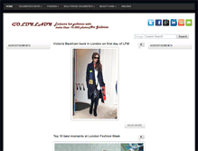 Tablet Screenshot of goldylady.com